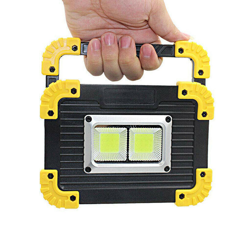 2X LED Work Light USB Rechargeable Torch Inspection Camping Lamp Security Light