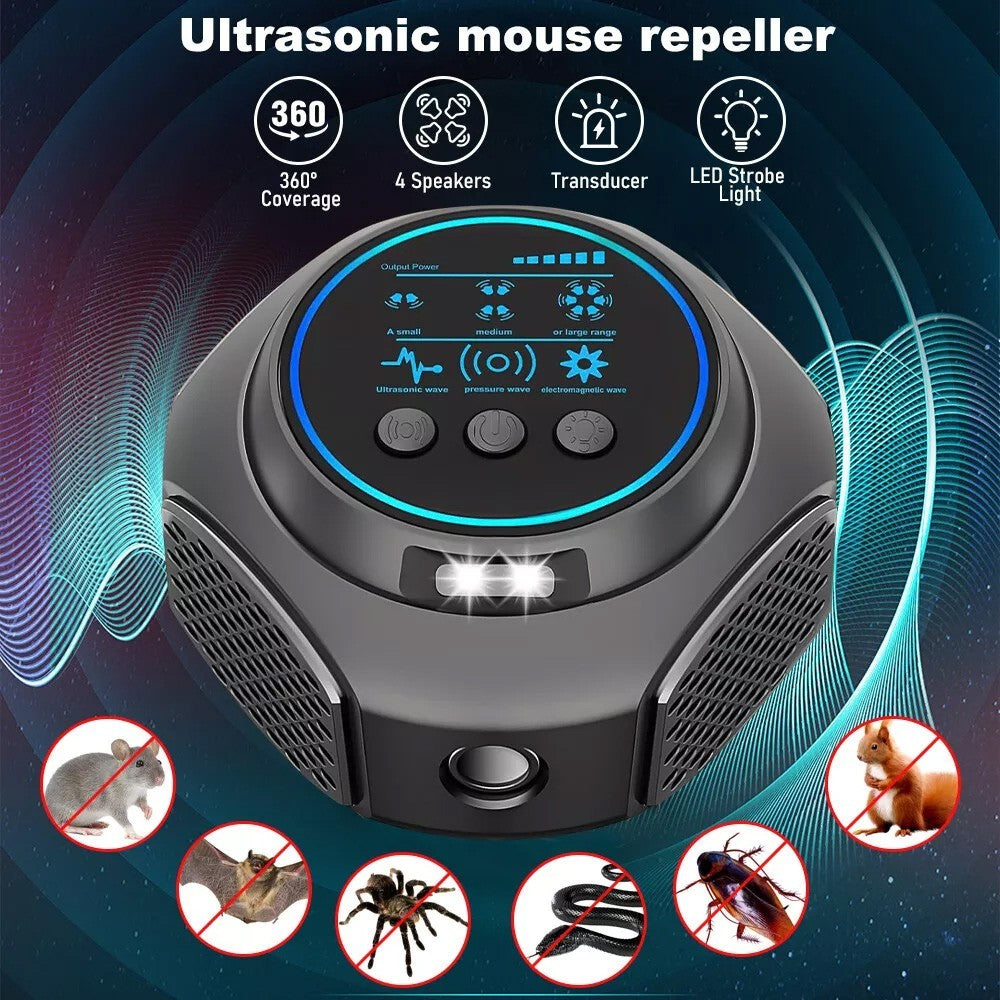 Mosquito Killer Lamp Electric Rechargeable Bug Zapper Fly Insect Trap UV Light