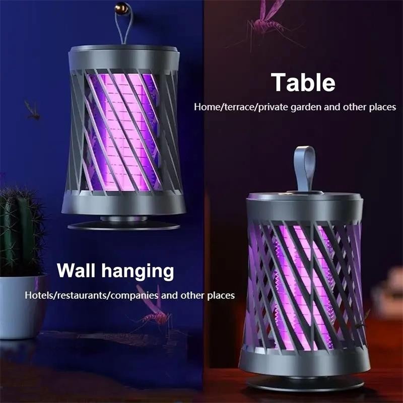 Mosquito Killer Lamp Electric Rechargeable Bug Zapper Fly Insect Trap UV Light