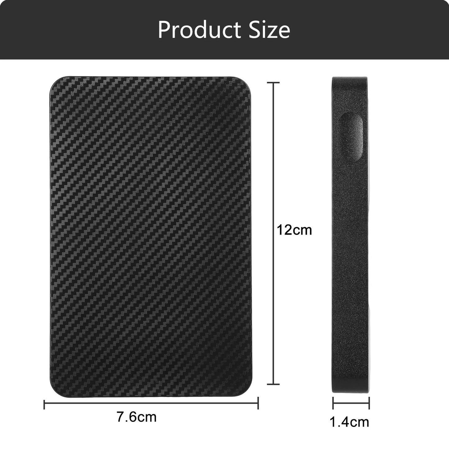 2-4TB 2.5-INCH SATA HARD DISK DRIVE PORTABLE HIGH SPEED USB 3.0 EXTERNAL HDD