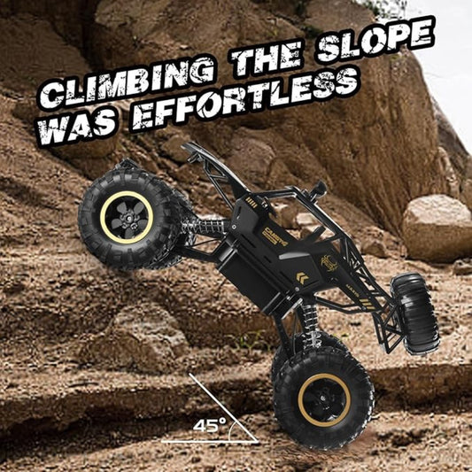 UK 4DRC Rc Car Rock Crawler Rechargeable Off Road Truck 4WD , Metal Shell LED Headlights RC Remote Control Off Road Car Truck, Logistics Is Randomly Sent By EVRI,DPD,Amazon Logistics,Royal Mail